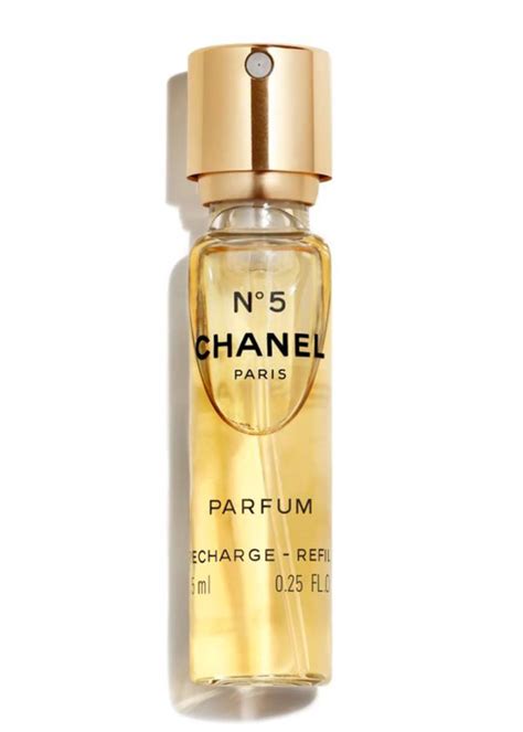 chanel no 5 parfum purse spray refills|chanel number 5 refill.